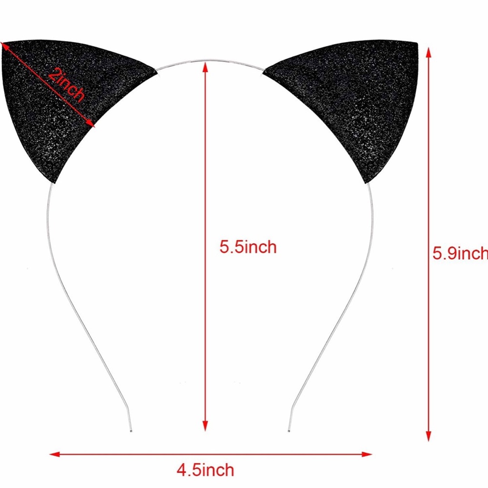 Cat ears headband